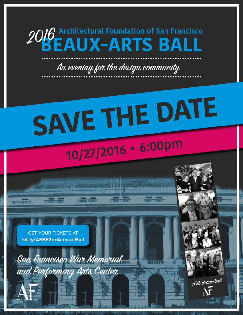 AFSF Beaux Ball 2016 Save the Date