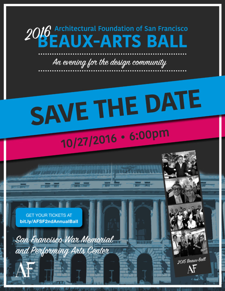 The BEAUX ARTS BALL 2016 Redux is coming! Architectural Foundation of