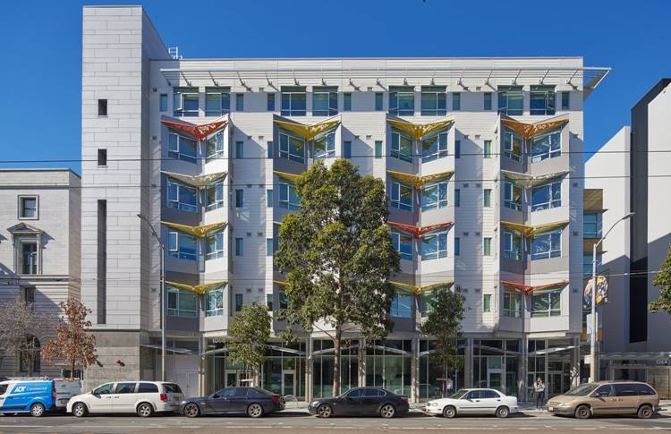 AFSF awarded the 2024 Kirby Ward Fitzpatrick Award to Herman Coliver Locus Architecture for their innovative design of supportive housing at 1064 Mission Street